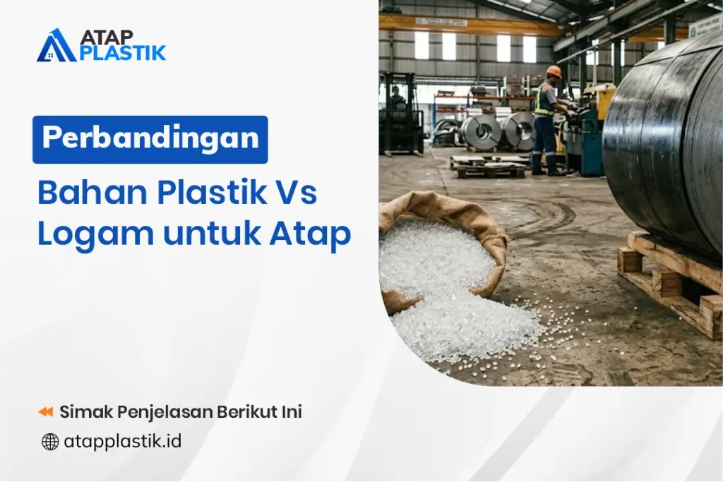 Perbandingan Bahan Plastik vs Logam untuk Atap