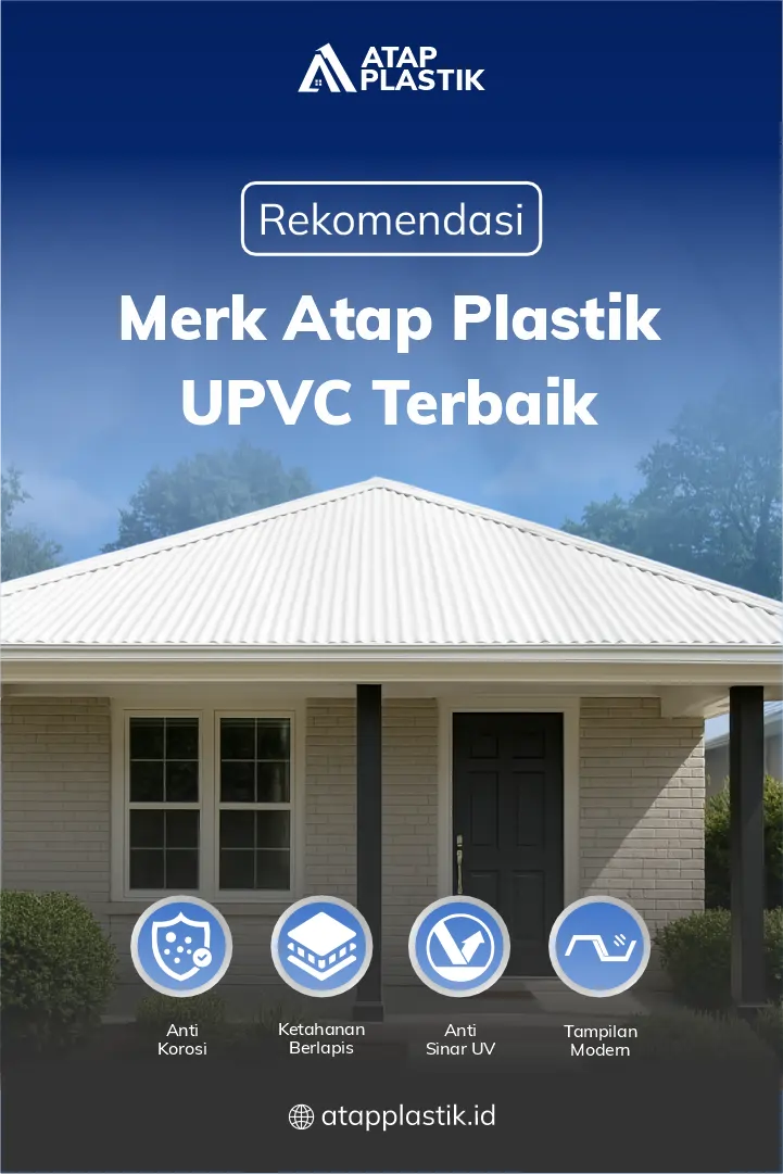 Rekomendasi Merk Atap Plastik UPVC Terbaik (Potrait)