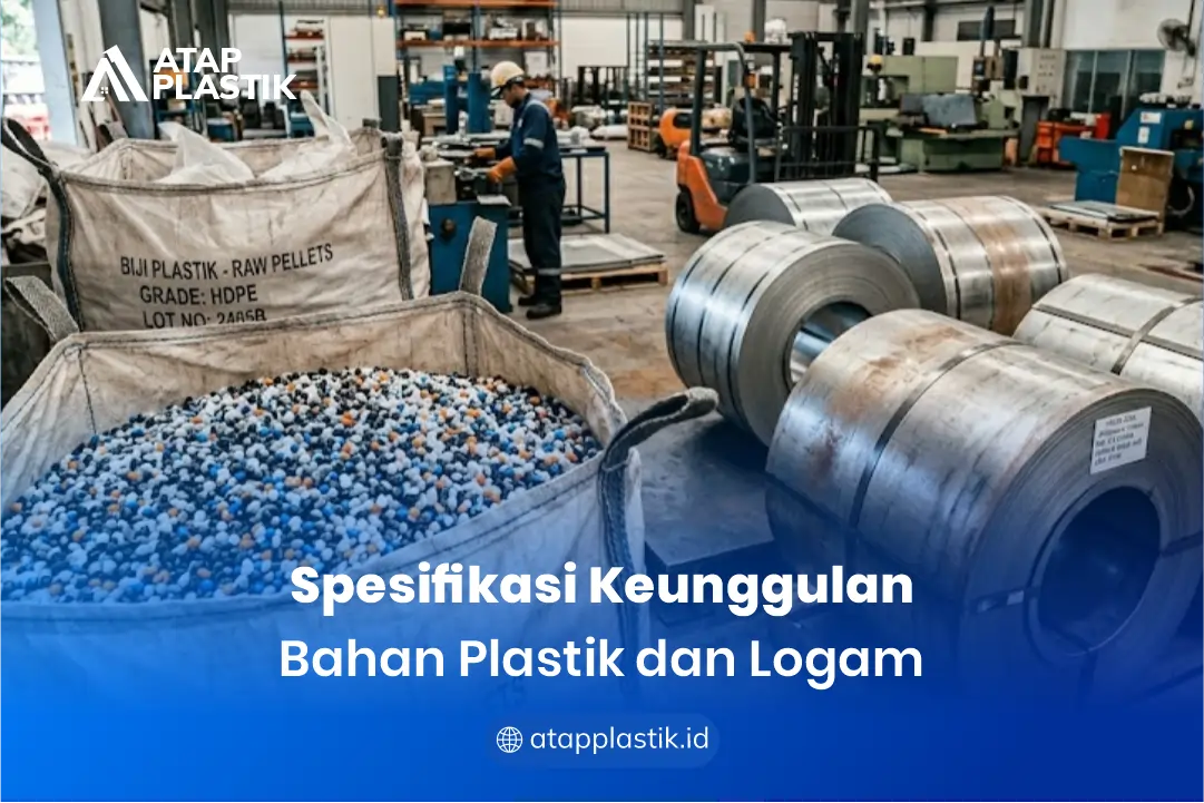 Spesifikasi Keunggulan Bahan Plastik dan Logam