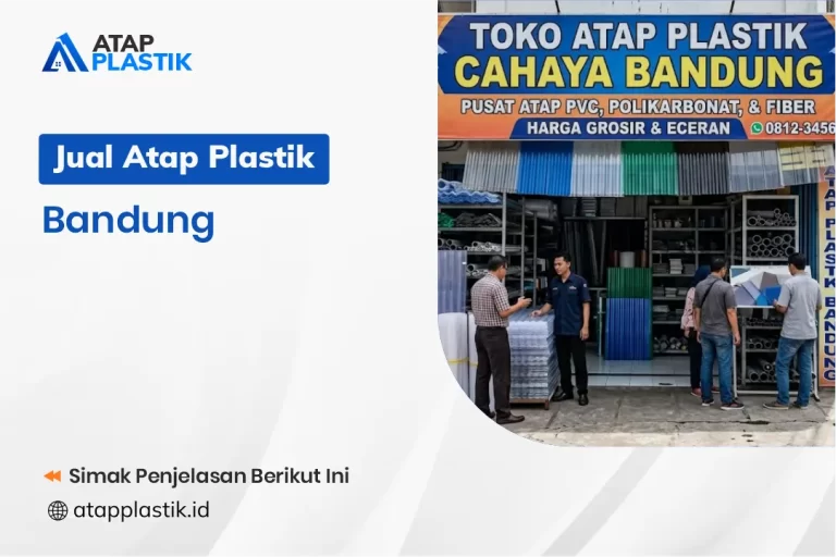 jual atap plastik Bandung