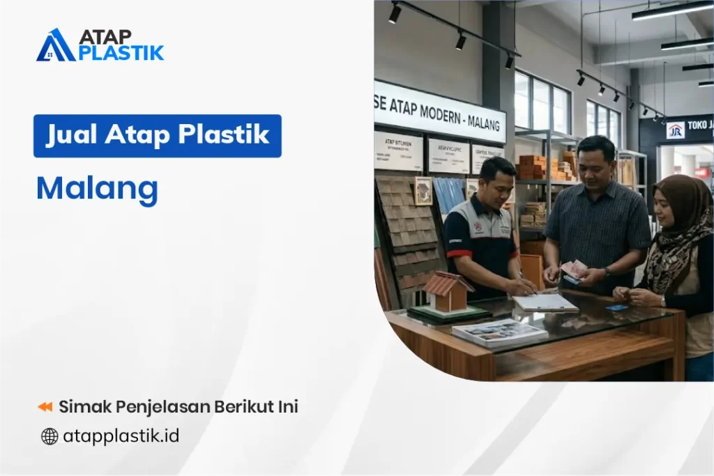jual atap plastik Malang