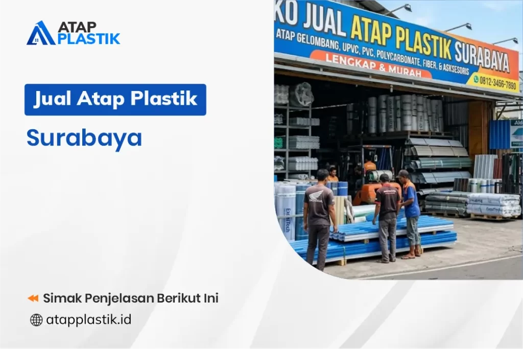 jual atap plastik Surabaya