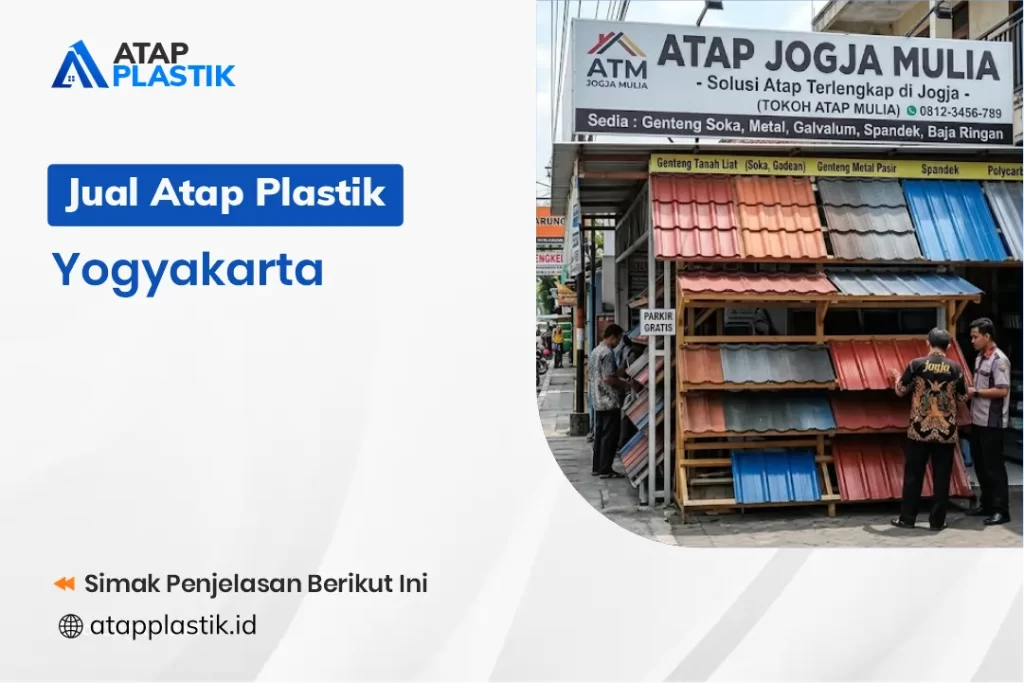 jual atap plastik Yogyakarta