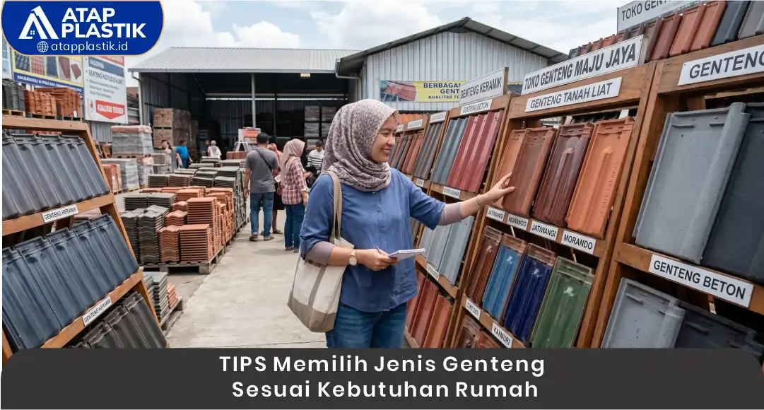 03 TIPS Memilih Jenis Genteng Sesuai Kebutuhan Rumah