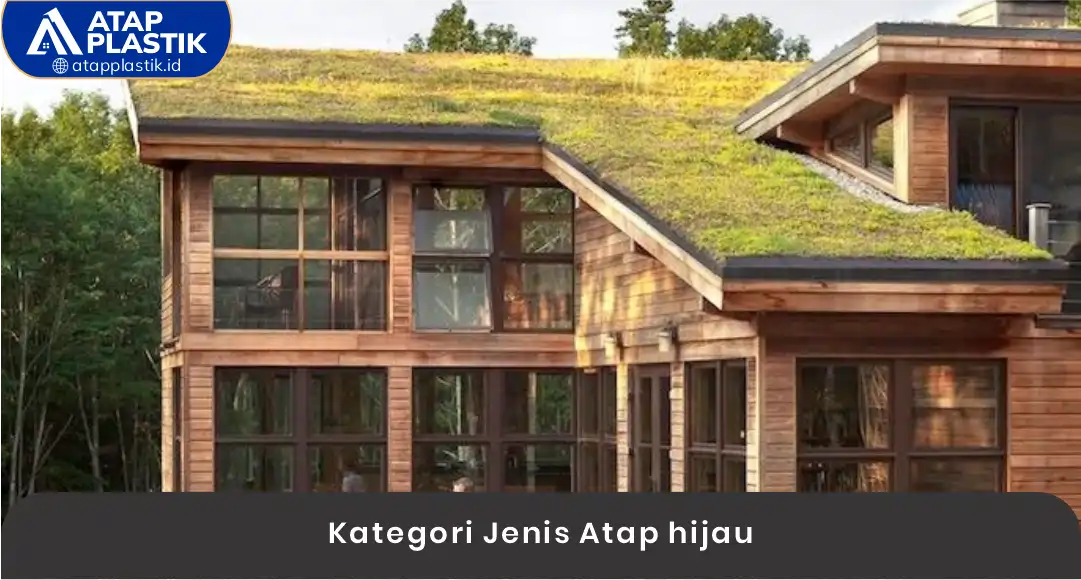 03 Kategori Jenis Atap hijau