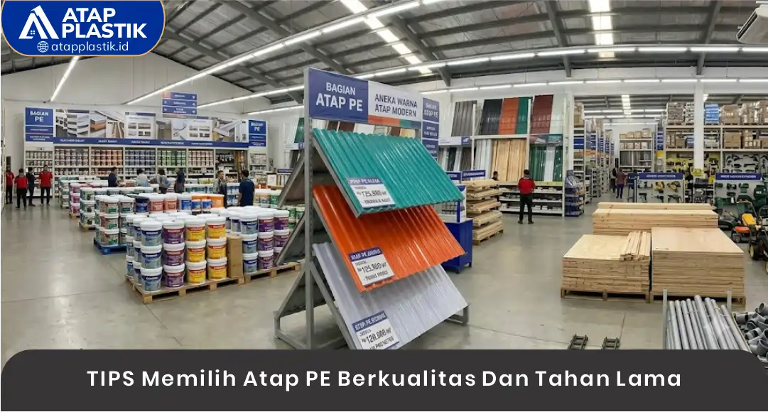 03 TIPS Memilih Atap PE Berkualitas Dan Tahan Lama