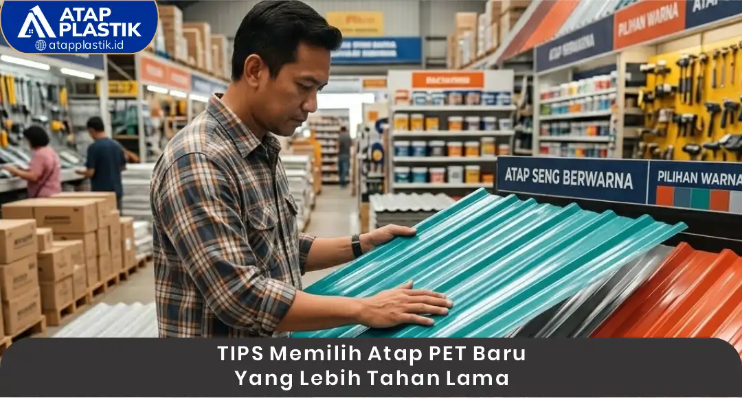 04 Tips Memilih Atap PET Baru yang Lebih Tahan Lama