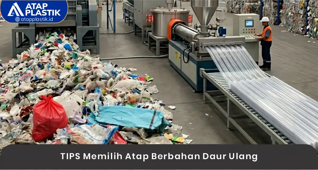 Tips Memilih Atap Berbahan Daur Ulang 