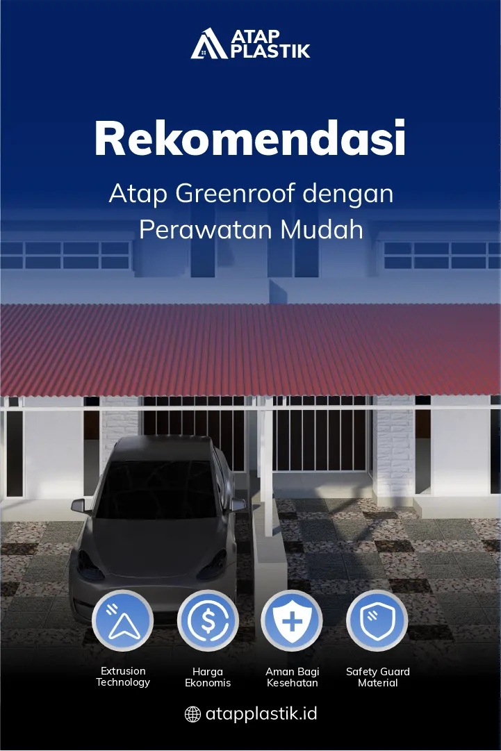 Rekomendasi Atap Greenroof dengan Perawatan Mudah