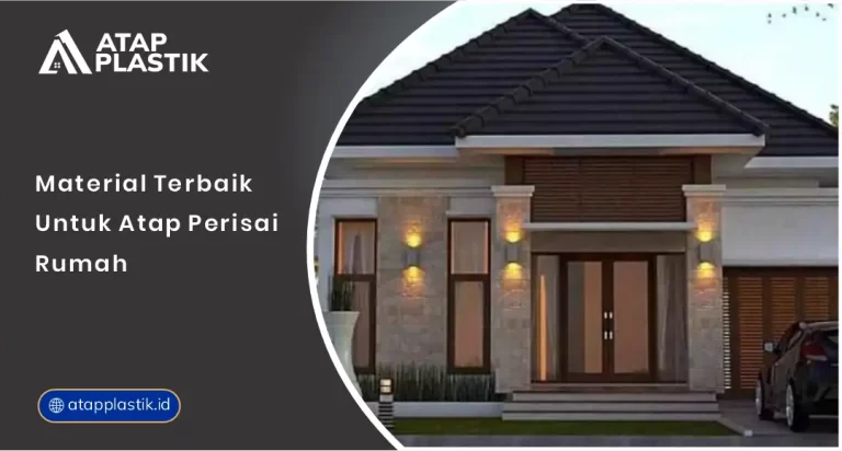 Material Terbaik untuk Atap Perisai Rumah