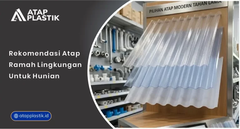 01 Rekomendasi Atap Ramah Lingkungan untuk Hunian