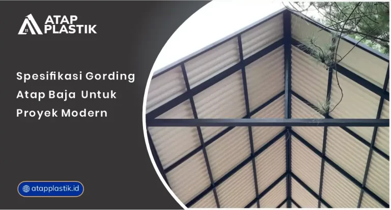 01 Spesifikasi Gording Atap Baja untuk Proyek Modern