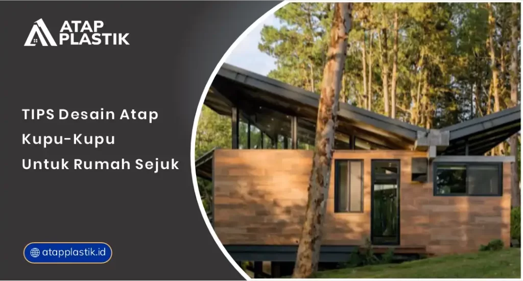 01 Tips Desain Atap Kupu Kupu untuk Rumah Sejuk