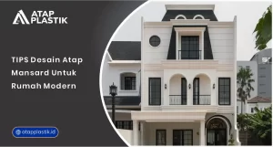 01 Tips Desain Atap Mansard untuk Rumah Modern