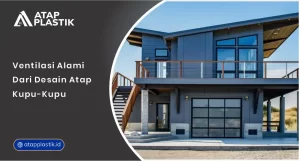 Ventilasi Alami dari Desain Atap Kupu Kupu