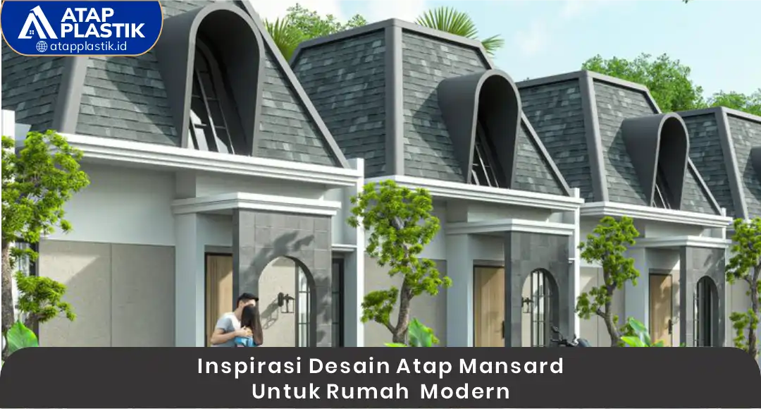 02 Inspirasi Desain Atap Mansard Elegan untuk Rumah Modern