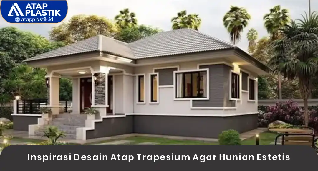 02 Inspirasi Desain Atap Trapesium Agar Hunian Estetis