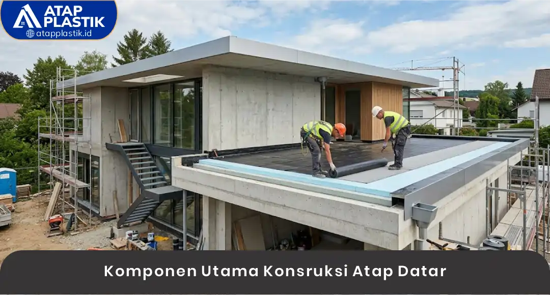 02 Komponen Utama Konsruksi Atap Datar