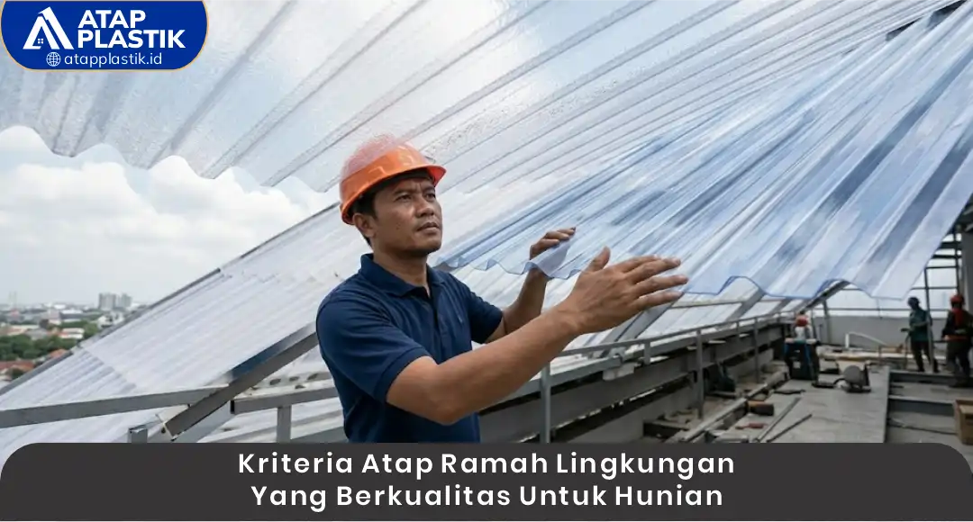 02 Kriteria Atap Ramah Lingkungan yang Berkualitas untuk Hunian