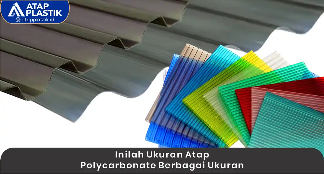 03 Inilah Ukuran Atap Polycarbonate Berbagai Ukuran