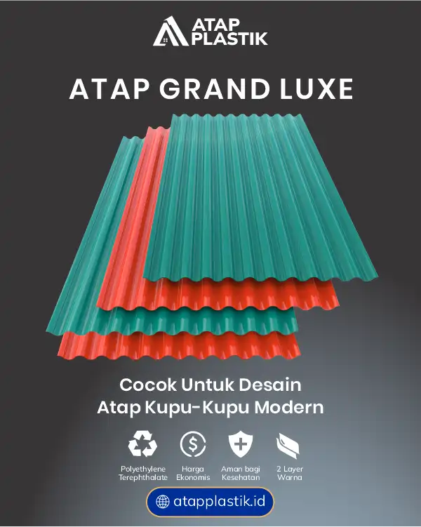 04 Atap Grand Luxe Cocok untuk Desain Atap Kupu-Kupu Modern