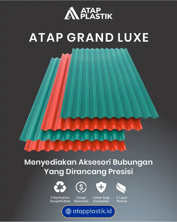 04 Atap Grand Luxe Menyediakan Aksesori Bubungan yang Dirancang Presis