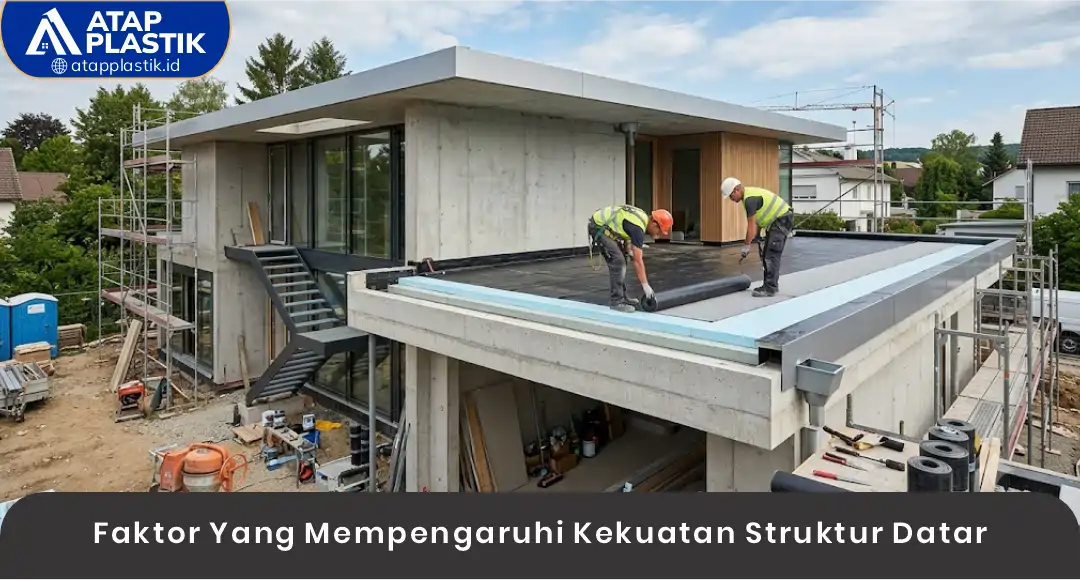 04 Faktor yang Memengaruhi Kekuatan Struktur Atap Datar