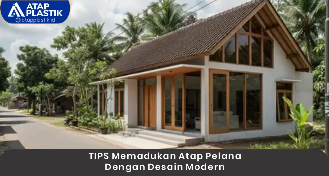 04 Tips Memadukan Atap Pelana dengan Desain Modern