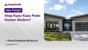 Apa Fungsi Atap Kupu Kupu pada Hunian Modern?