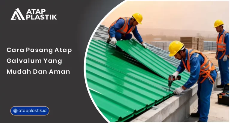 01 Cara Pasang Atap Galvalum yang Mudah dan Aman