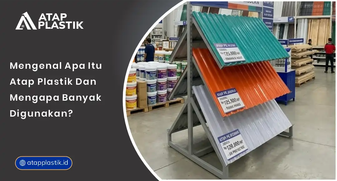 01 Mengenal Apa Itu Atap Plastik dan Mengapa Banyak Digunakan