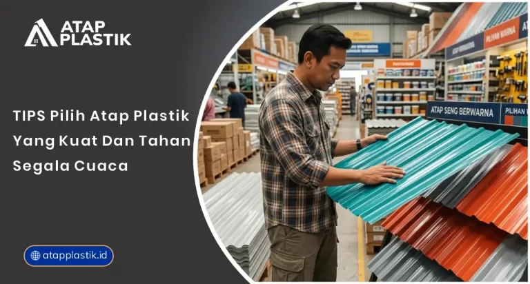 01 Tips Pilih Atap Plastik yang Kuat dan Tahan Segala Cuaca