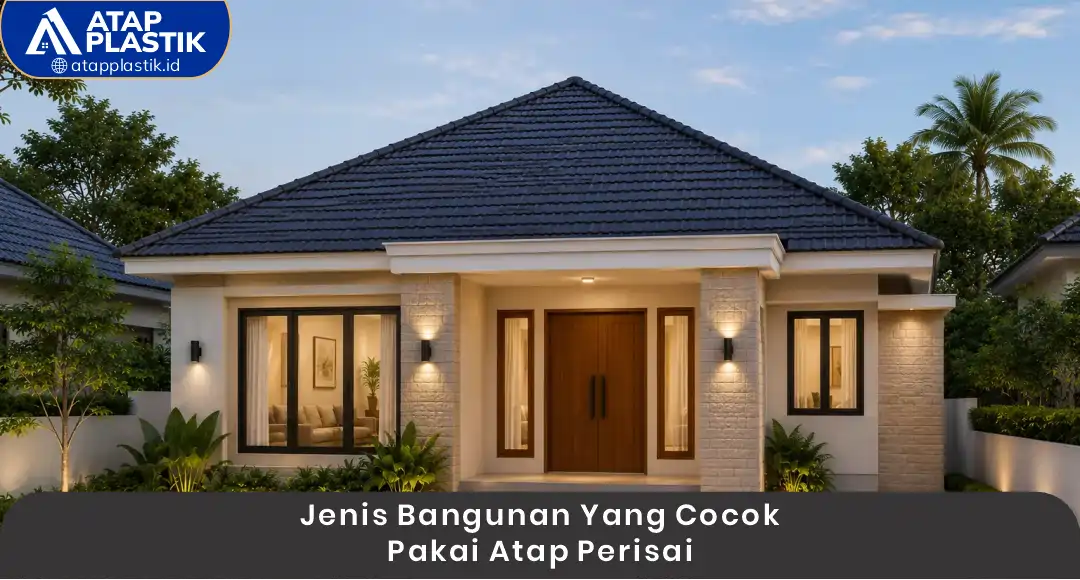02 Jenis Bangunan yang Cocok Pakai Atap Perisai