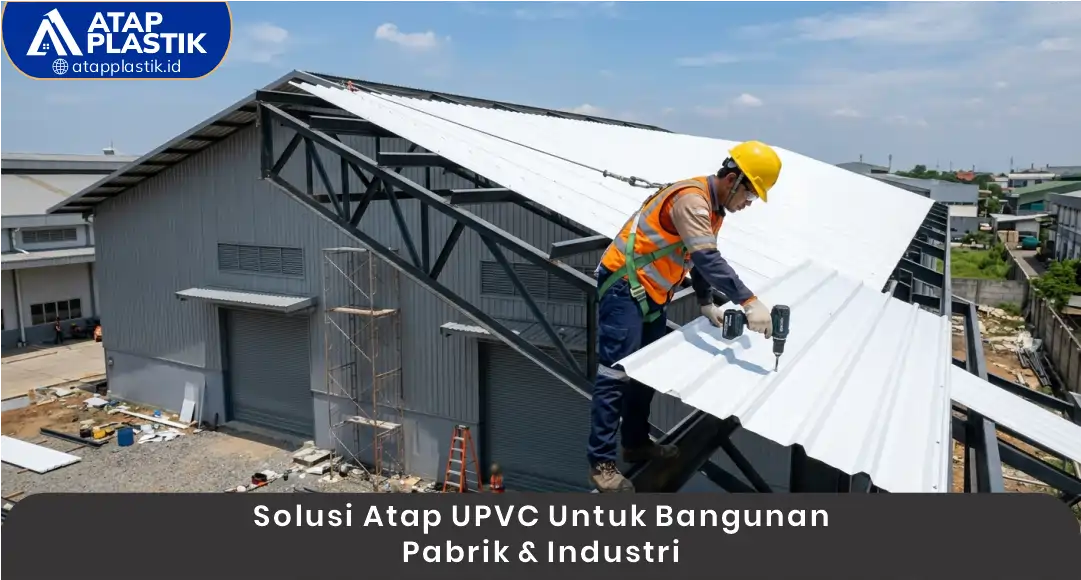 Solusi Atap uPVC untuk Bangunan Pabrik dan Industri