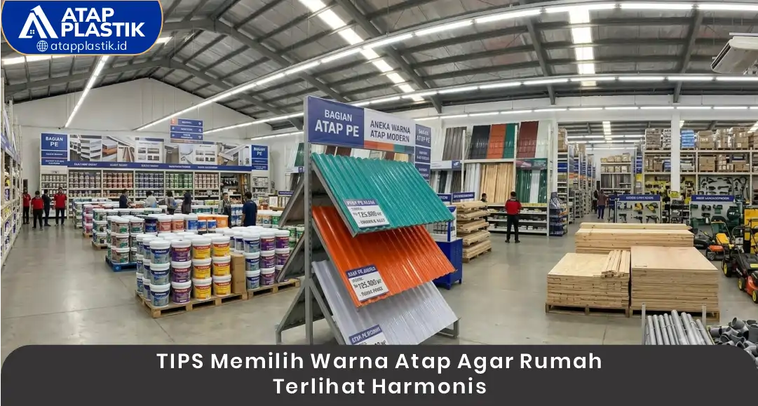 03 Tips Memilih Warna Atap agar Rumah Terlihat Harmonis