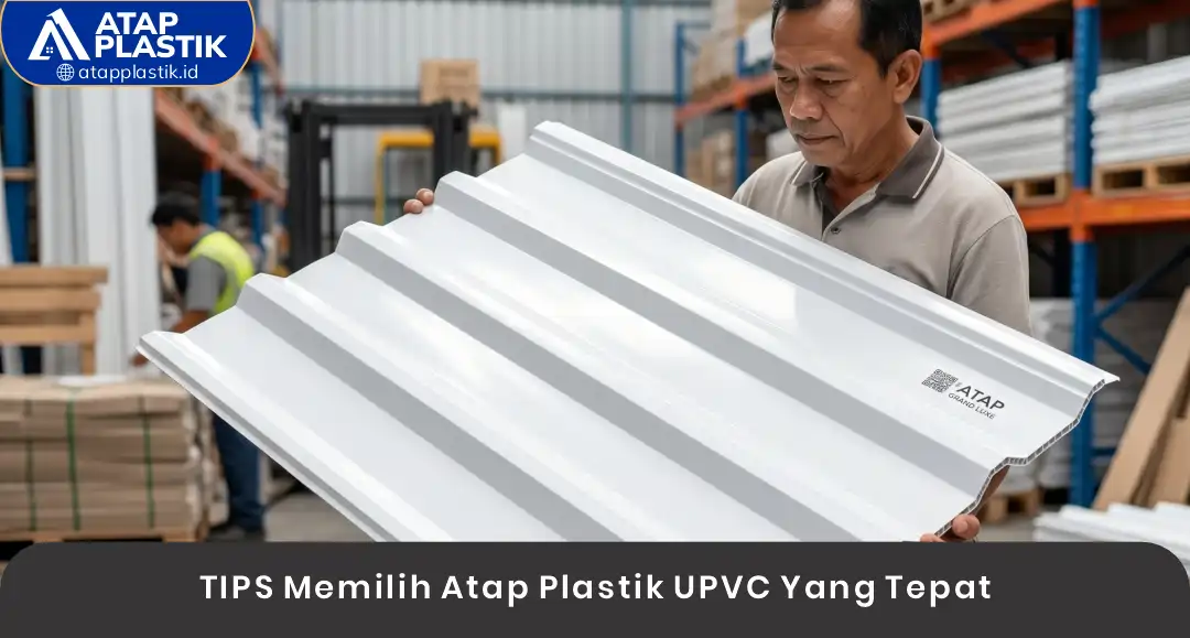 04 TIPS Memilih Atap Plastik UPVC Yang Tepat