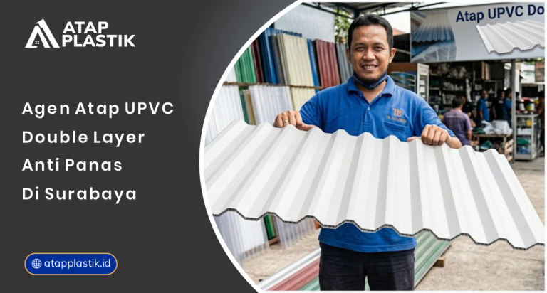 01 Agen Aatap uPVC Double Layer Anti Panas di Surabaya