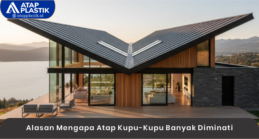 02 Alasan Mengapa Atap Kupu-Kupu Banyak Diminati