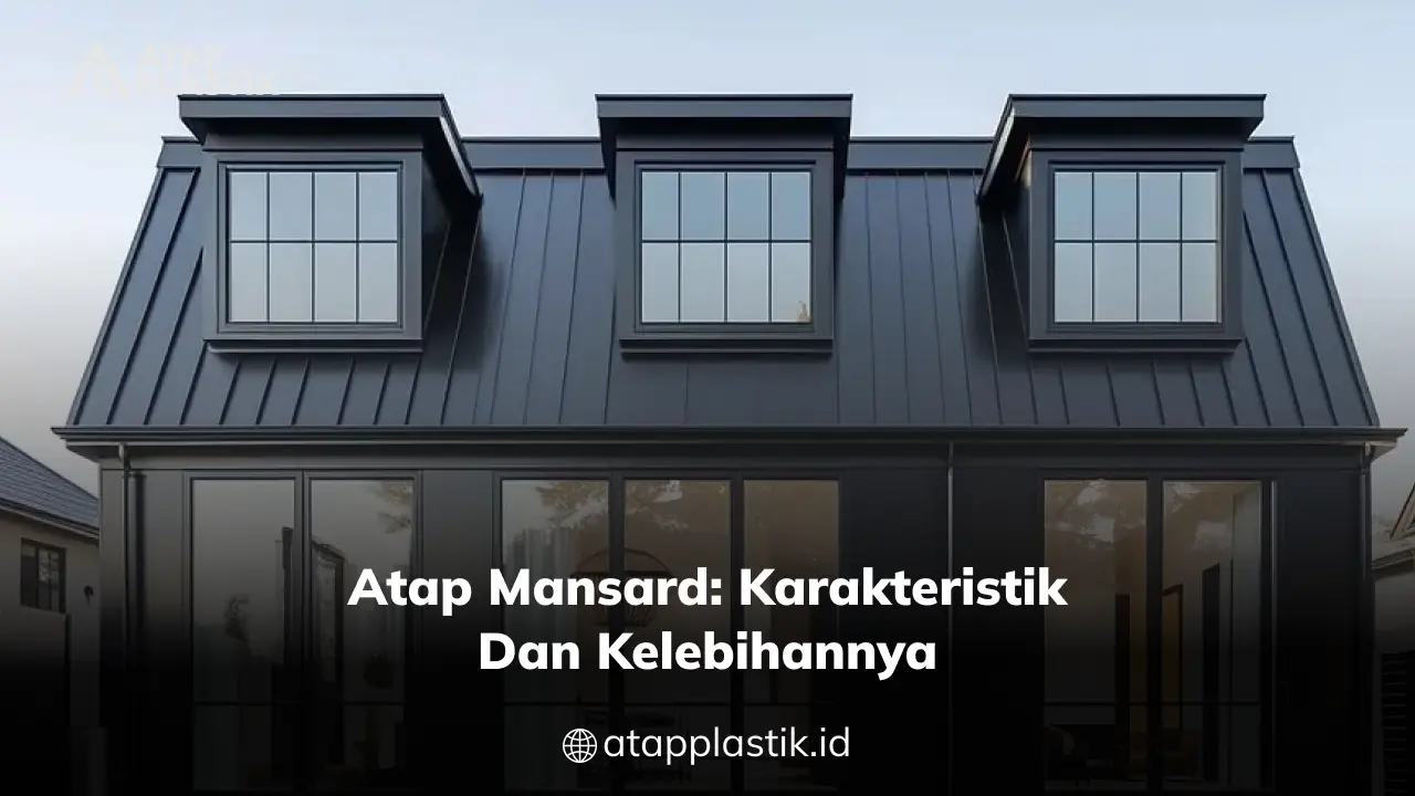 Atap Mansard: Karakteristik dan Kelebihannya