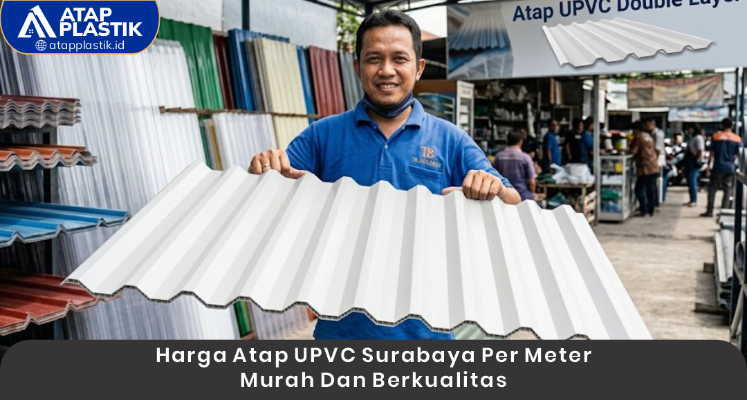 02 Harga Atap UPVC Surabaya per Meter Murah dan Berkualitas