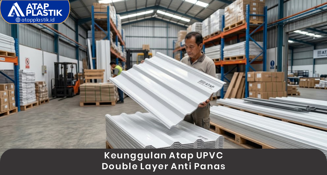 02 Keunggulan Atap uPVC Double Layer Anti Panas