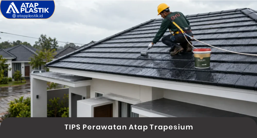 02 Tips Perawatan Atap Trapesium