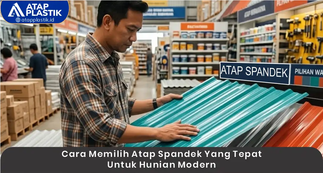 03 Cara Memilih Atap Spandek yang Tepat untuk Hunian Modern