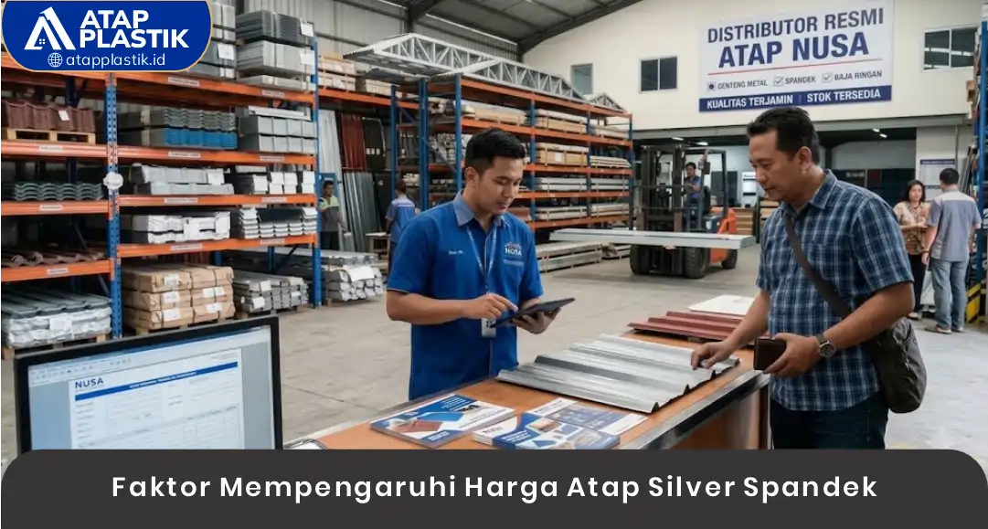 03 Faktor Mempengaruhi Harga Atap Silver Spandek