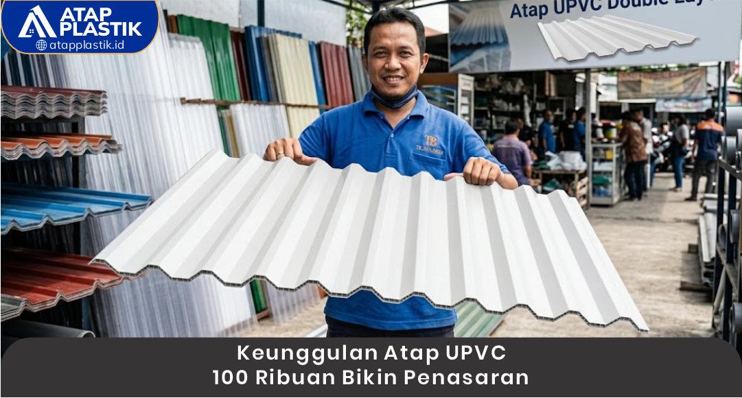 03 Keunggulan Atap uPVC 100 Ribuan Bikin Penasaran
