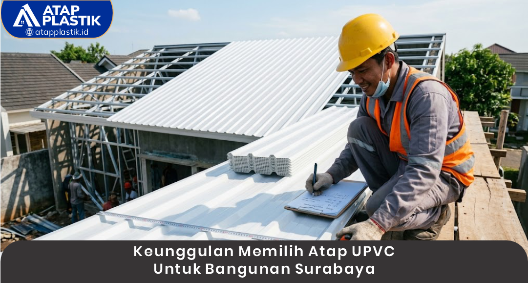 03 Keunggulan Memilih Atap UPVC untuk Bangunan Surabaya