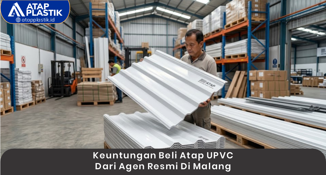 03 Keuntungan Beli Atap uPVC dari Agen Resmi di Malang