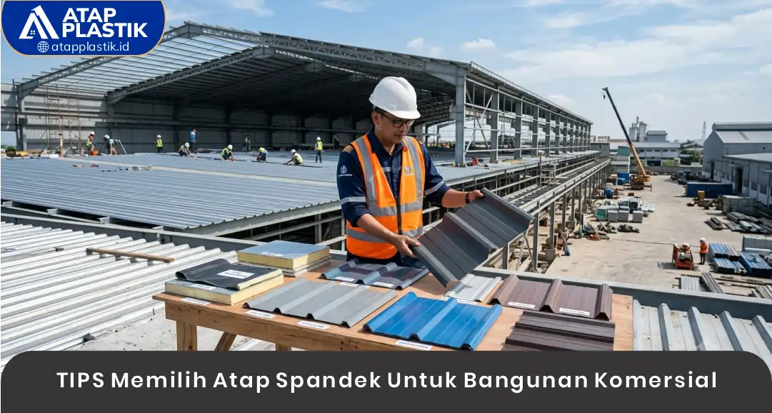 03 TIPS Memilih Atap Spandek Untuk Bangunan Komersial