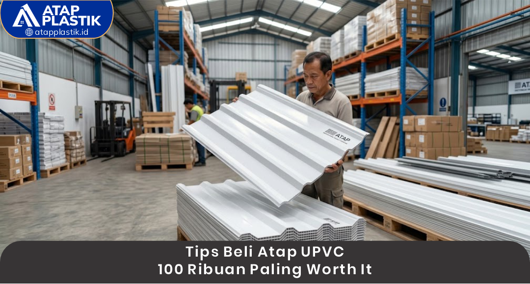 04 Tips Beli Atap uPVC 100 Ribuan Paling Worth It