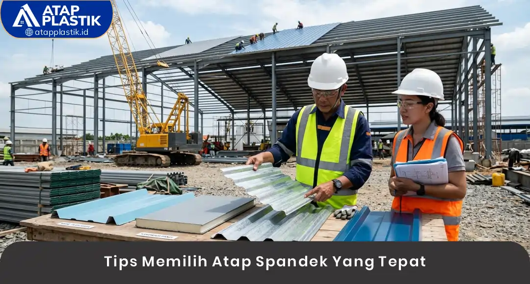 04 Tips Memilih Atap Spandek Yang Tepat